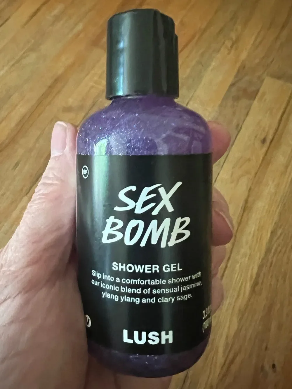 Lush Sex Bomb Shower Gel 3.3 oz DISCONTINUED SEALED